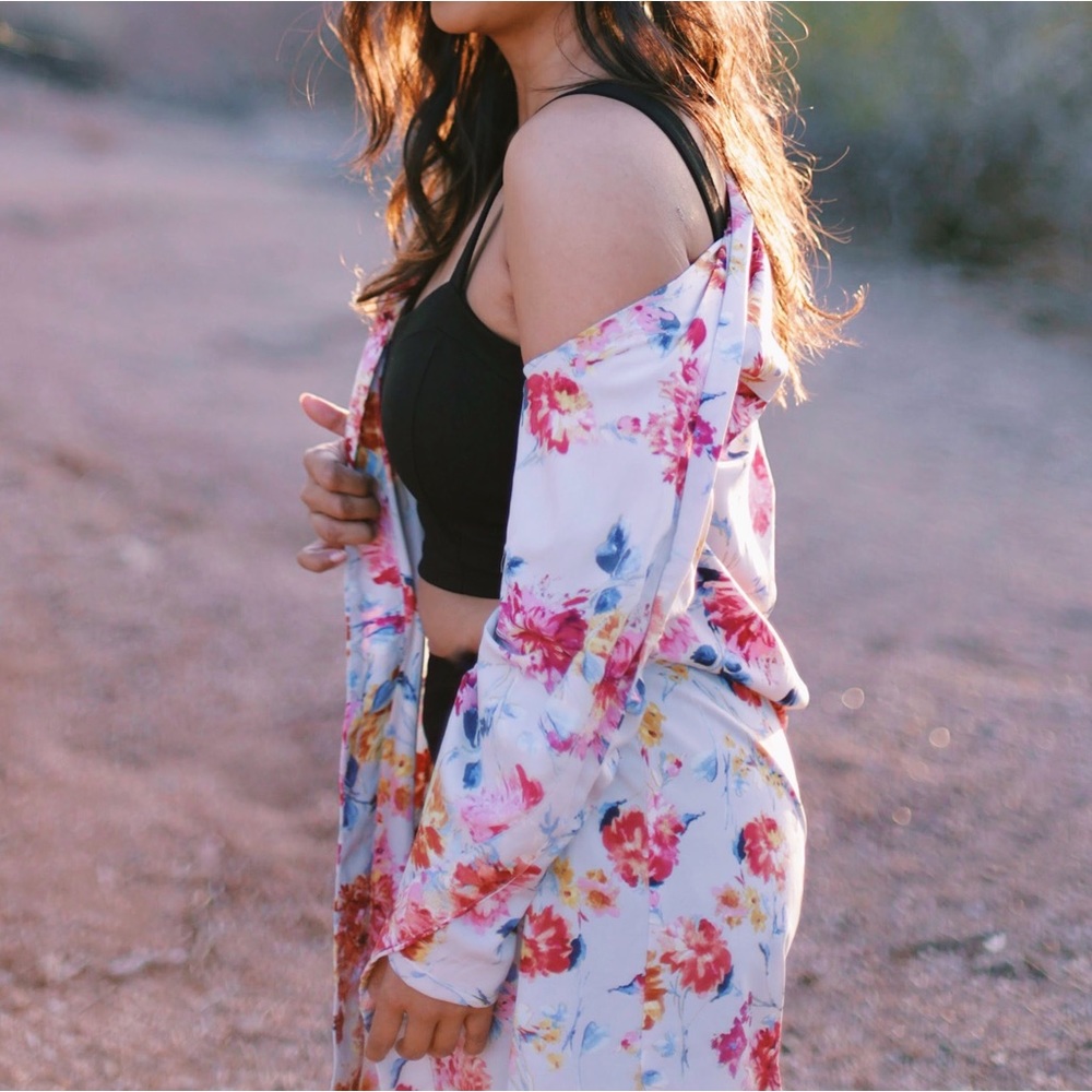 Floral kimono!